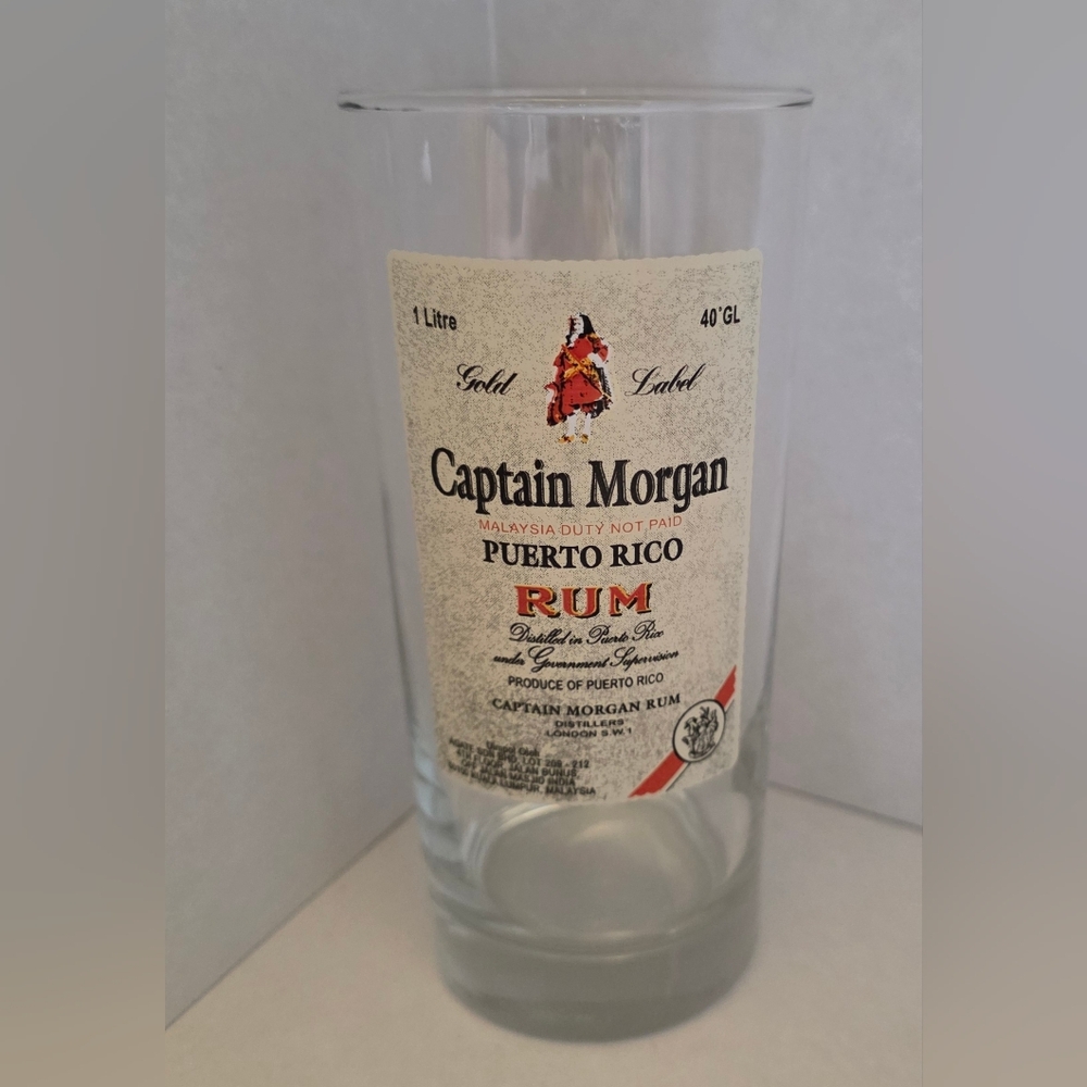 Captain Morgan Gold Label Rum 16 Oz Glass